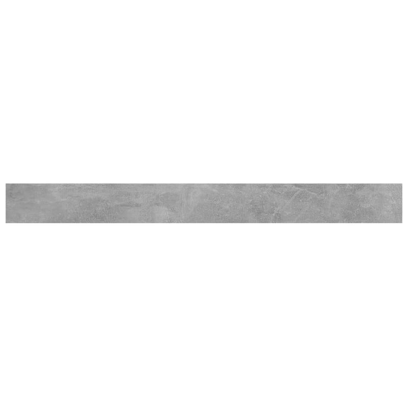 vidaXL Bookshelf Boards 8 pcs Concrete Grey 100x10x1.5 cm Engineered Wood