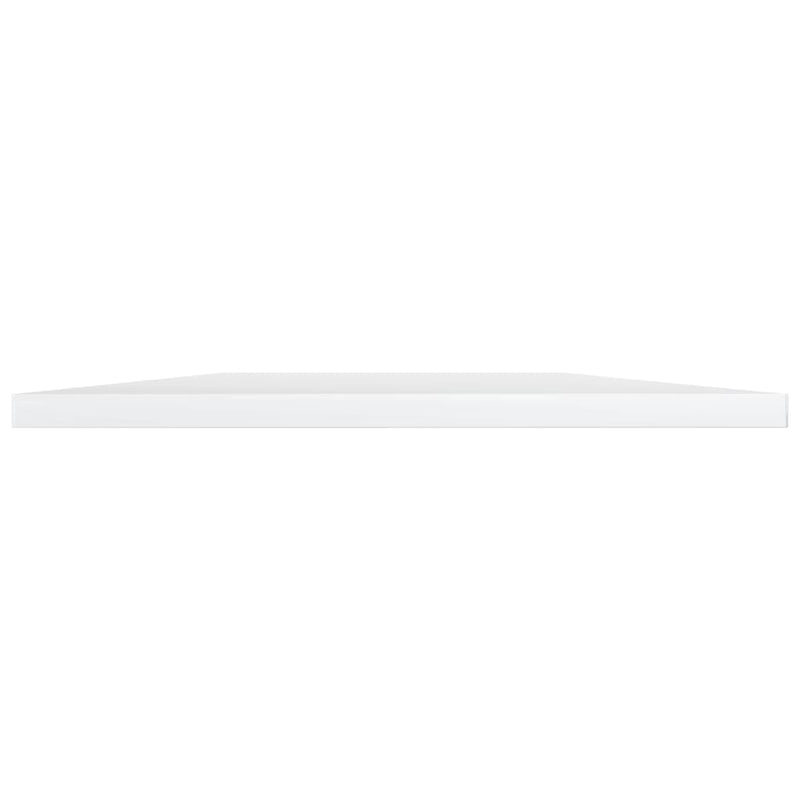 vidaXL Bookshelf Boards 8 pcs High Gloss White 100x30x1.5 cm Engineered Wood
