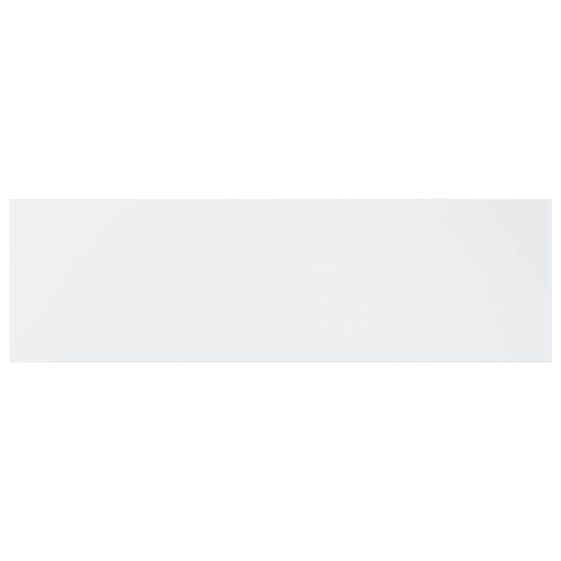vidaXL Bookshelf Boards 8 pcs High Gloss White 100x30x1.5 cm Engineered Wood