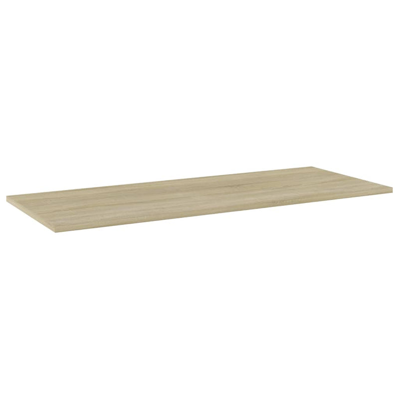 vidaXL Bookshelf Boards 4 pcs Sonoma Oak 100x40x1.5 cm Engineered Wood