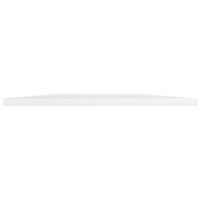vidaXL Bookshelf Boards 4 pcs High Gloss White 100x40x1.5 cm Engineered Wood