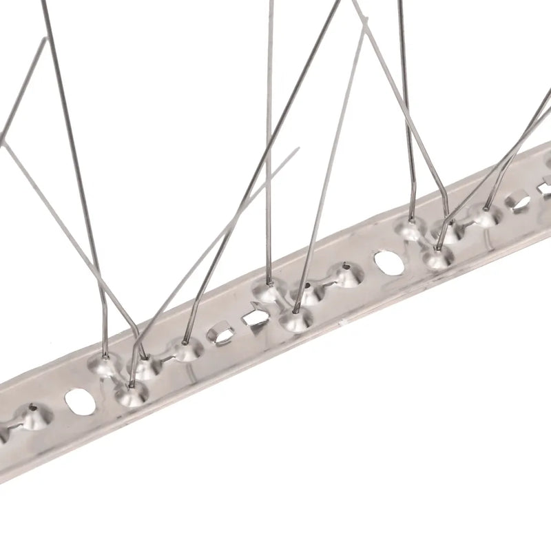 5-row Stainless Steel Bird & Pigeon Spikes Set of 20 10 m