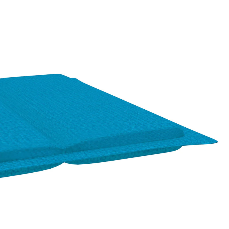 Rocking Sun Lounger with Cushion Solid Teak Wood