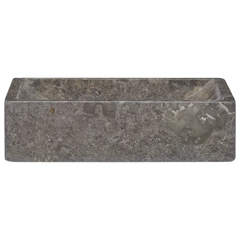 Sink 45x30x12 cm Marble High Gloss Grey