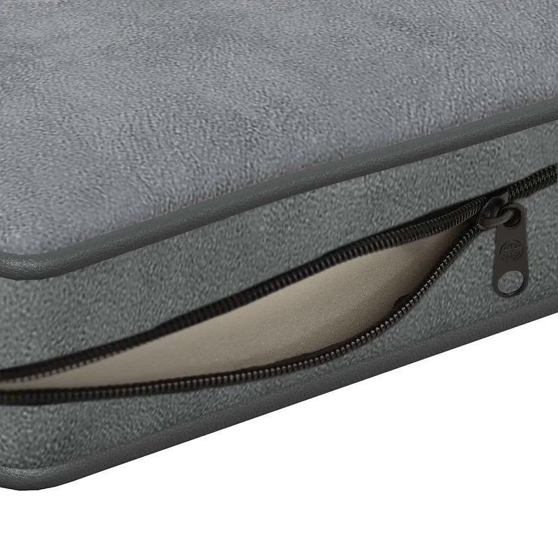 Dog Sofa Dark Grey 72x45x30 cm Plush