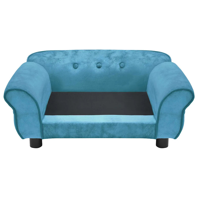 Dog Sofa Turquoise 72x45x30 cm Plush