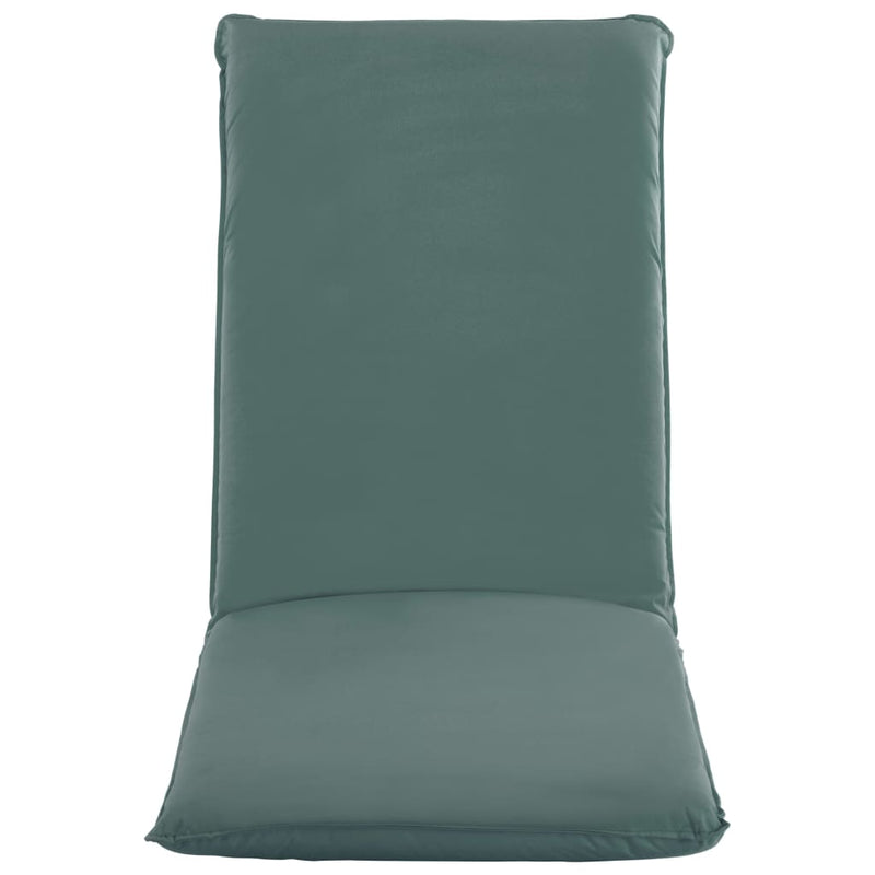 vidaXL Foldable Sunlounger Oxford Fabric Grey