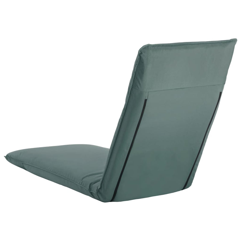 vidaXL Foldable Sunlounger Oxford Fabric Grey