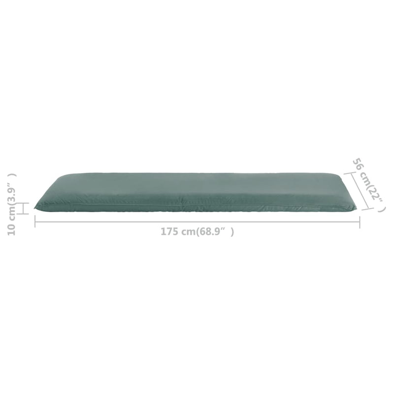 vidaXL Foldable Sunlounger Oxford Fabric Grey