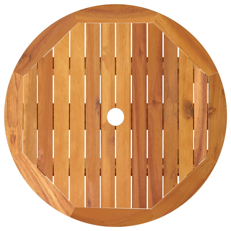 Folding Garden Table ��60x75 cm Solid Eucalyptus Wood