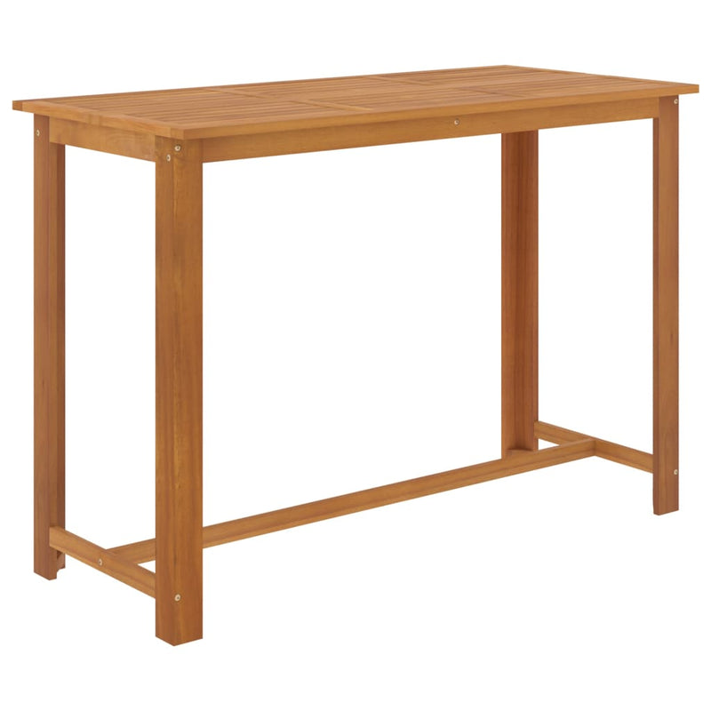 vidaXL 7 Piece Garden Bar Set Brown