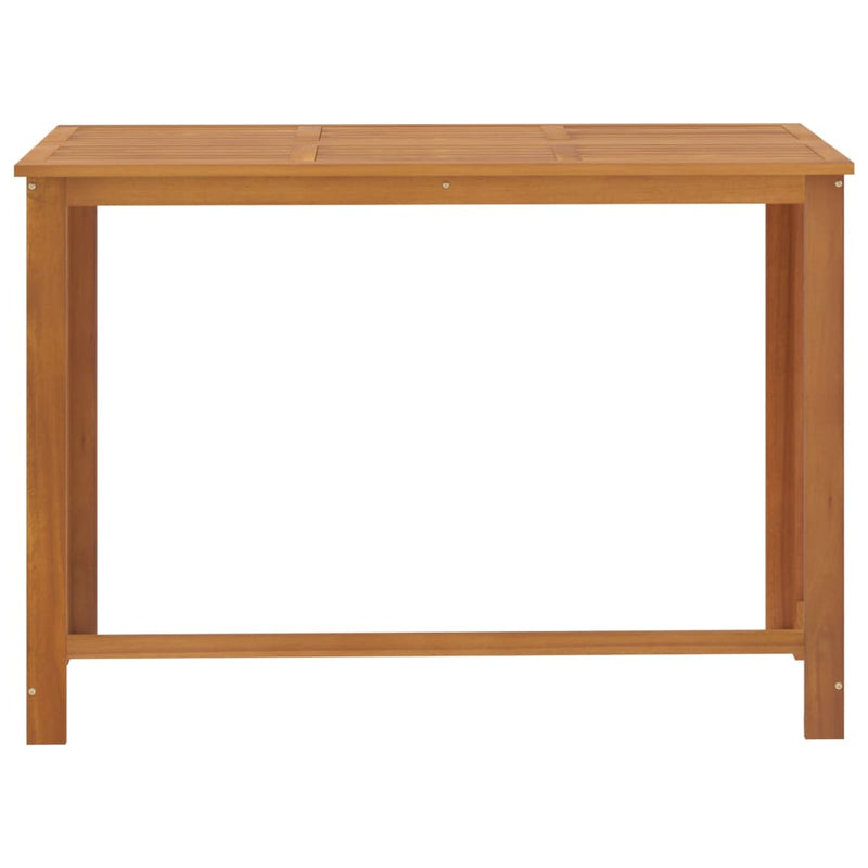 vidaXL 7 Piece Garden Bar Set Brown