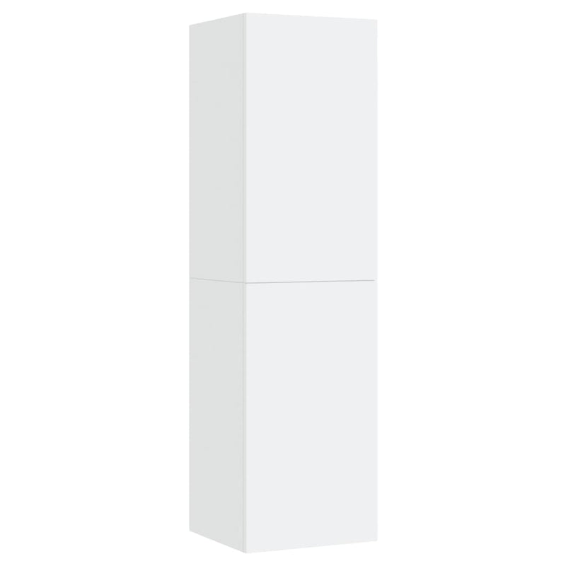 vidaXL TV Cabinet White 30.5x30x110 cm Engineered Wood
