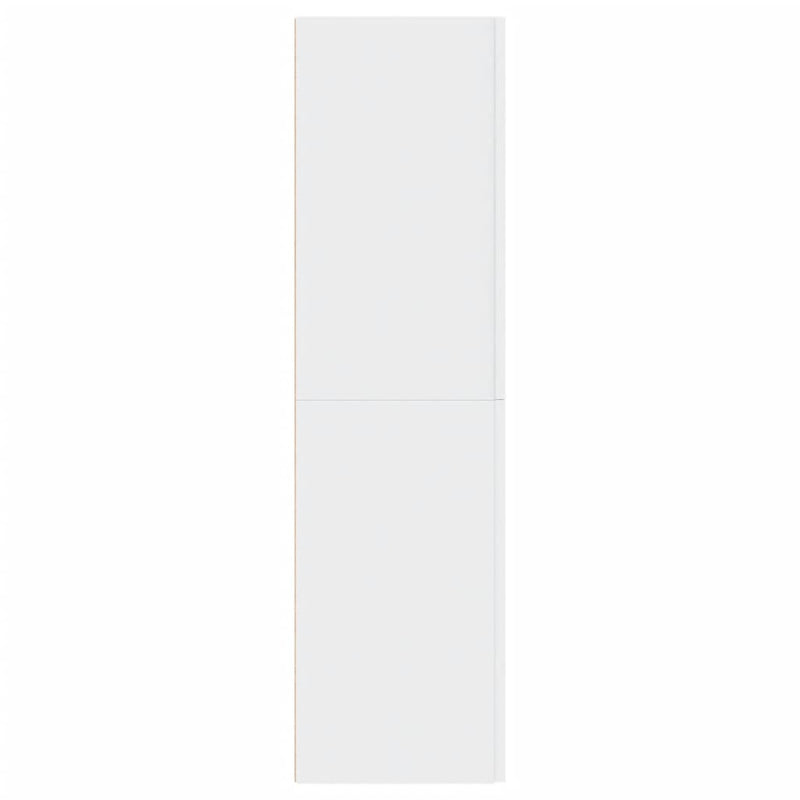 vidaXL TV Cabinet White 30.5x30x110 cm Engineered Wood