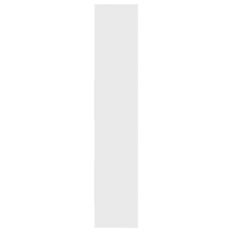 vidaXL Book Cabinet White 40x35x180 cm Engineered Wood
