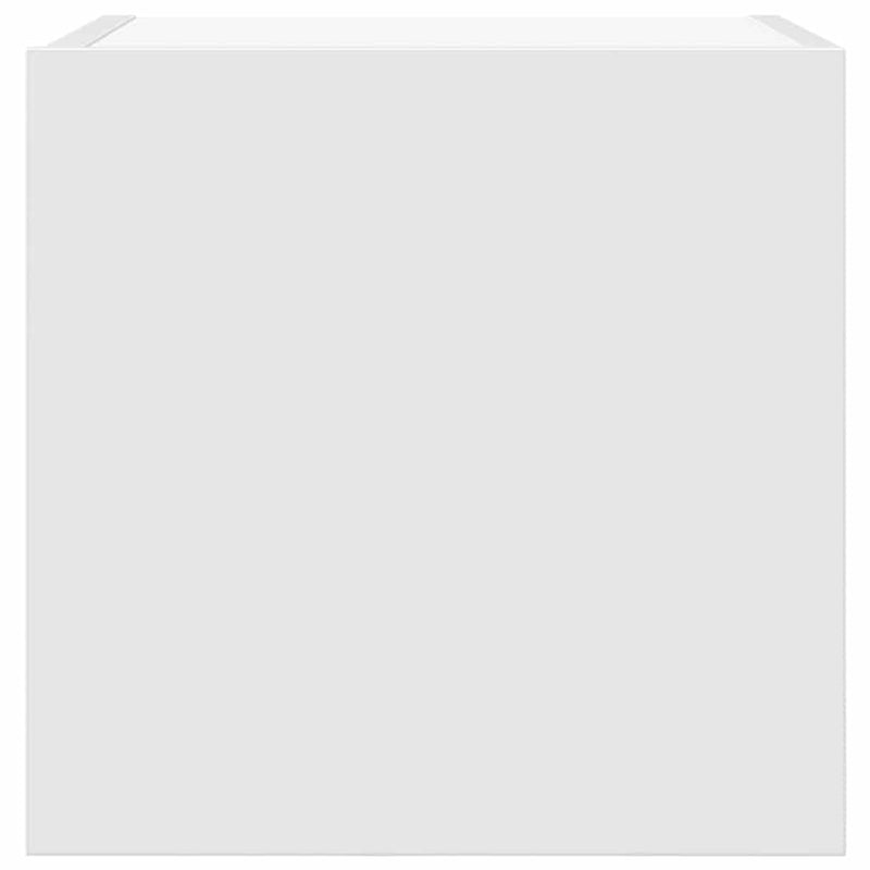 vidaXL Wall Mounted TV Cabinet White 30.5x30x30 cm