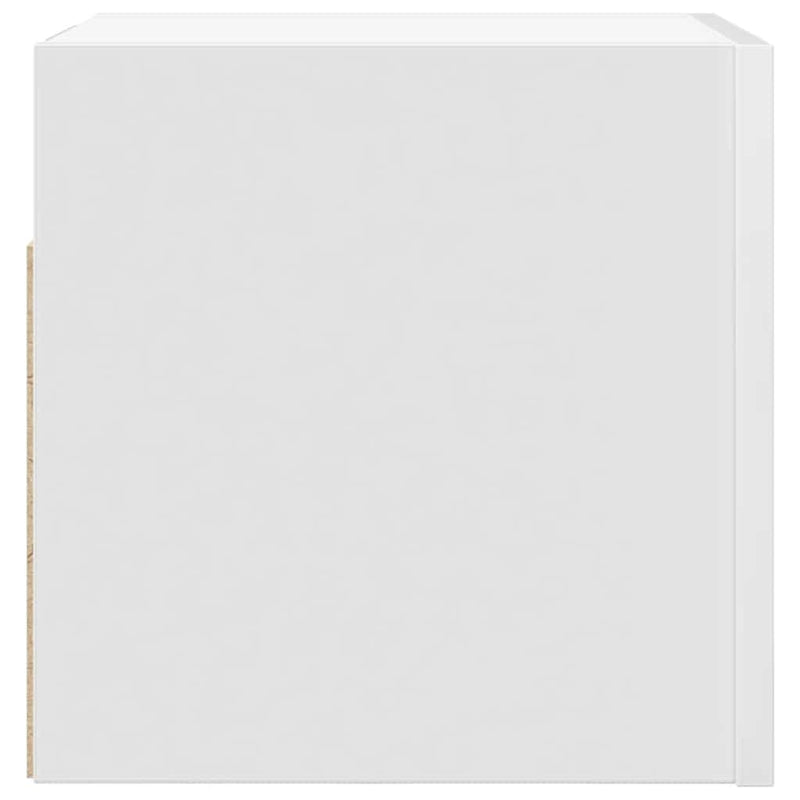 vidaXL Wall Mounted TV Cabinets 2 pcs White 30.5x30x30 cm