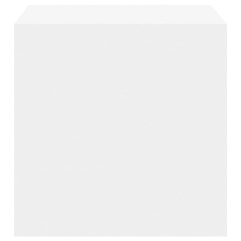 vidaXL Wall Cabinets 2 pcs White 37x37x37 cm Engineered Wood