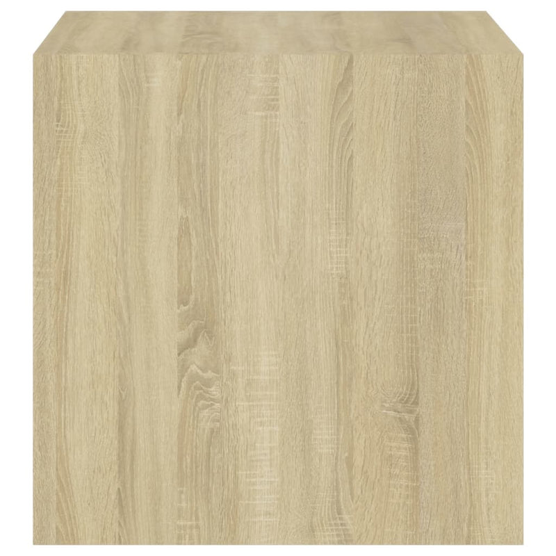 vidaXL Wall Cabinets 4 pcs Sonoma Oak 37x37x37 cm Engineered Wood