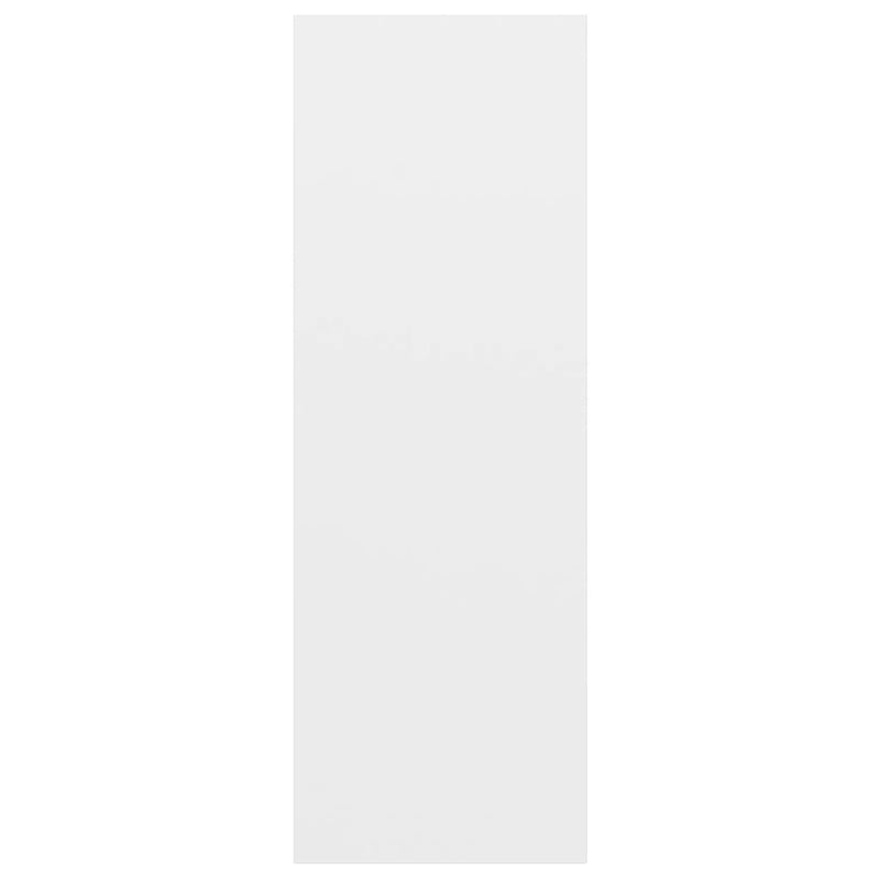 vidaXL Wall-mounted TV Cabinet White 37x37x107 cm Engineered Wood