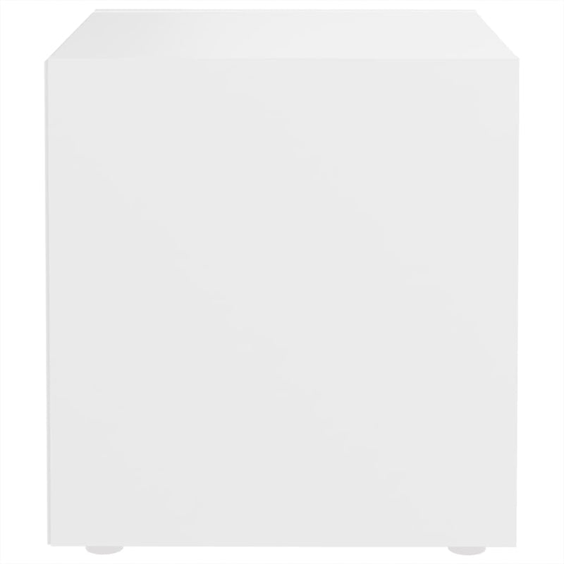 vidaXL TV Cabinets 2 pcs White 37x35x37 cm Engineered Wood