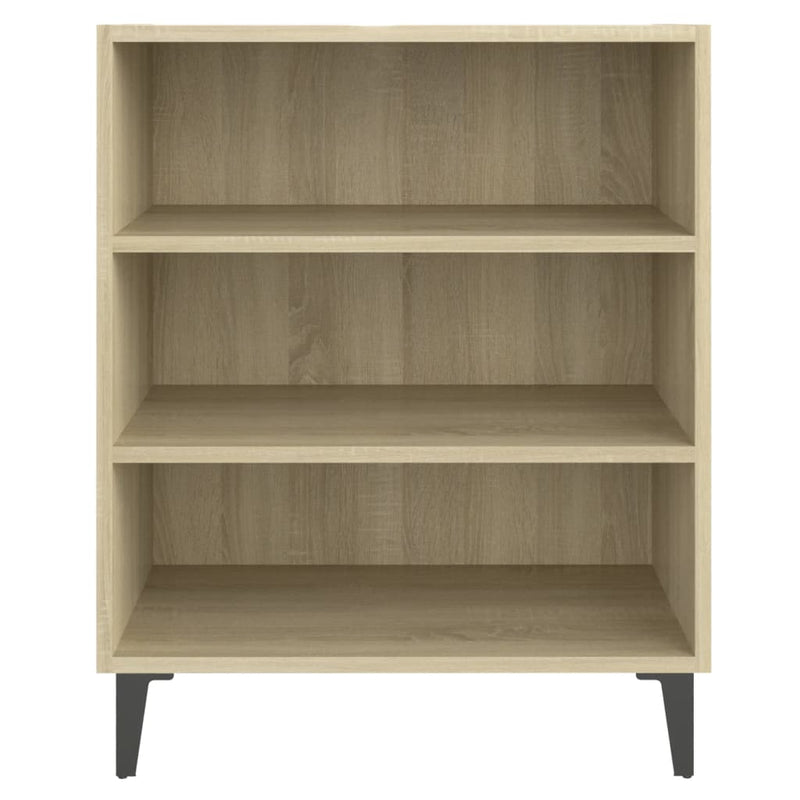 vidaXL Sideboard Sonoma Oak 57x35x70 cm Engineered Wood