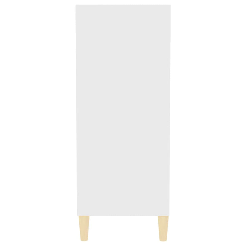 vidaXL Sideboard White 57x35x90 cm Engineered Wood