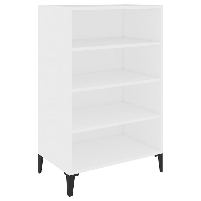 vidaXL Sideboard White 57x35x90 cm Engineered Wood