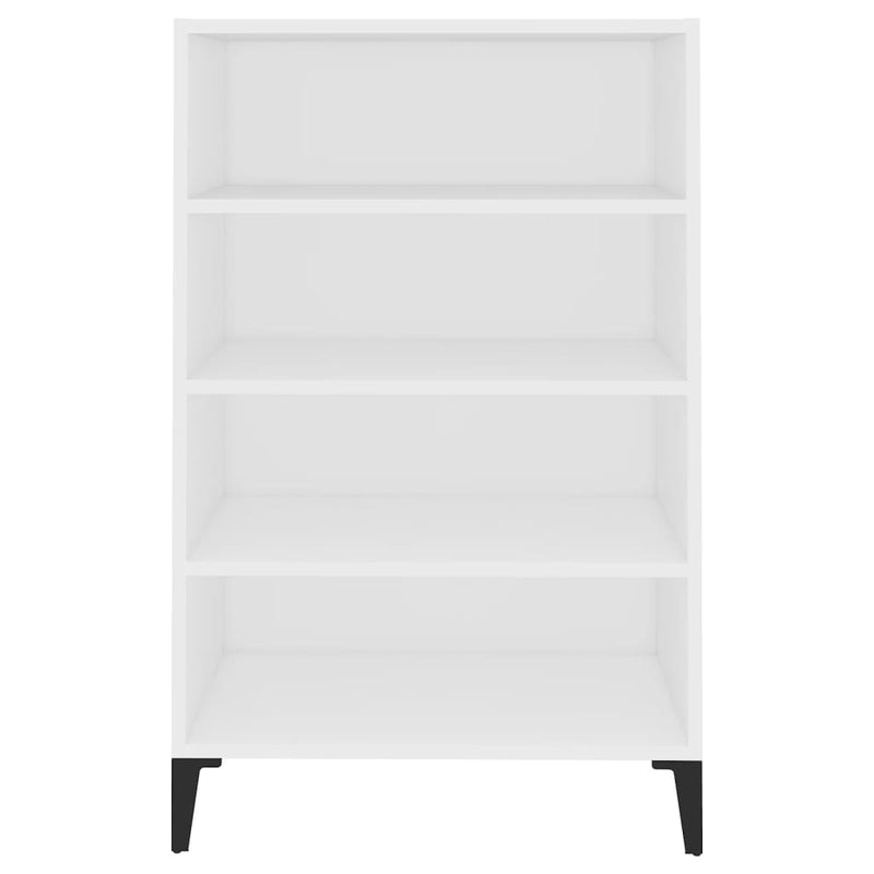 vidaXL Sideboard White 57x35x90 cm Engineered Wood