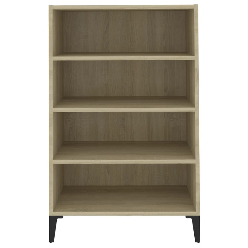 vidaXL Sideboard Sonoma Oak 57x35x90 cm Engineered Wood