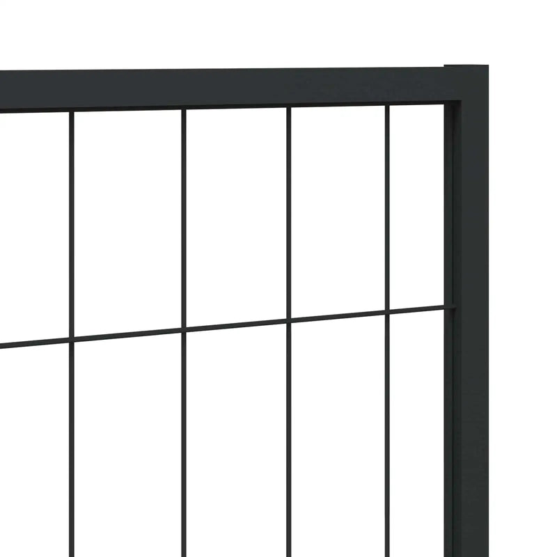 Animal Cage without Door Black 300 x 100 x 70 cm Steel