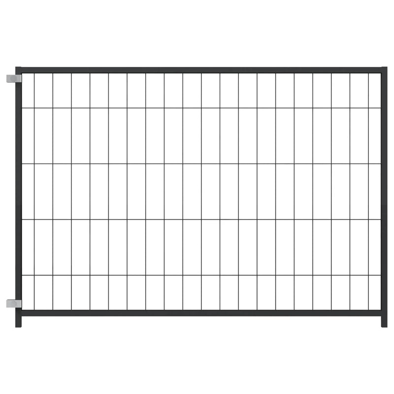 Animal Cage without Door Black 300 x 100 x 70 cm Steel