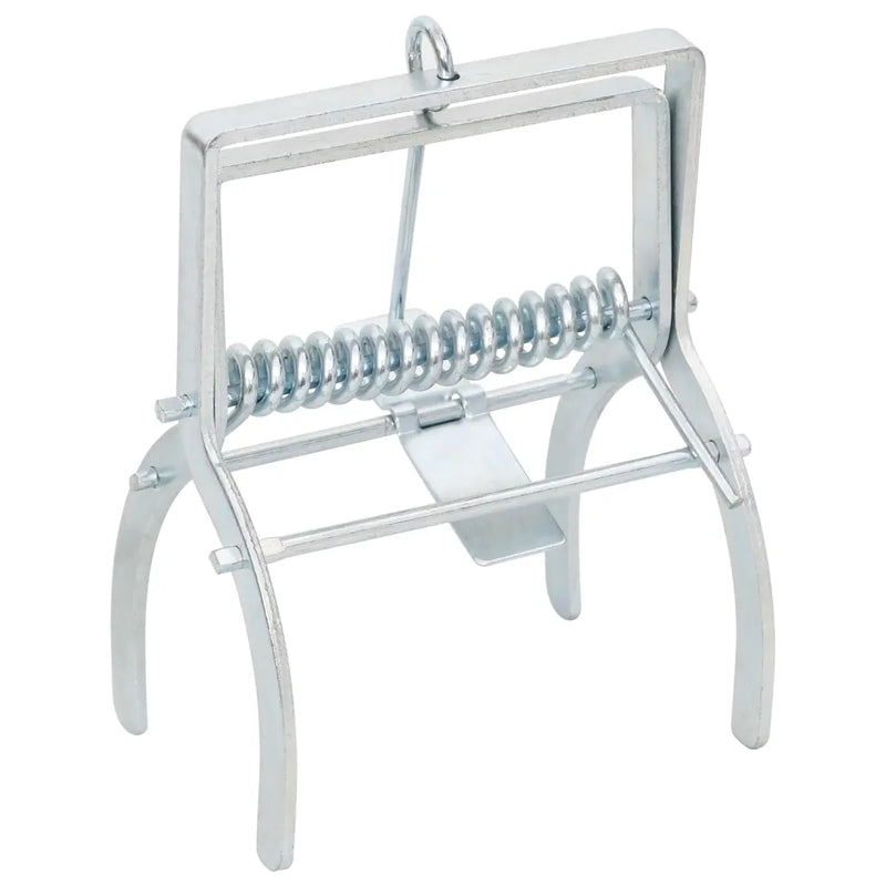 Mole Traps 4 pcs Silver Galvanised Steel
