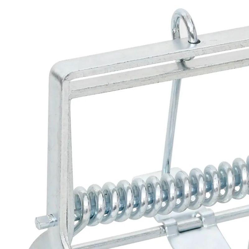 Mole Traps 4 pcs Silver Galvanised Steel