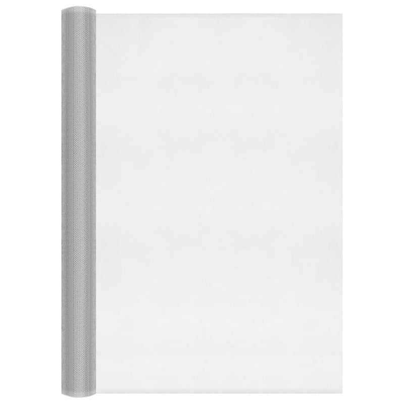 vidaXL Mesh Screen Aluminium 80x500 cm Silver