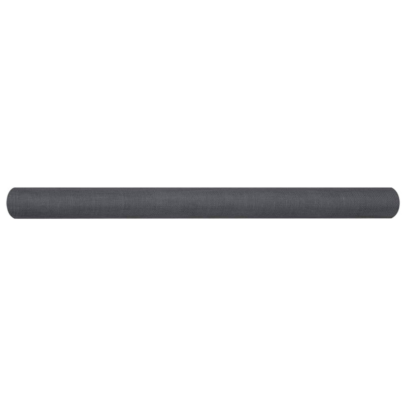 vidaXL Mesh Screen Fiberglass 100x500 cm Grey