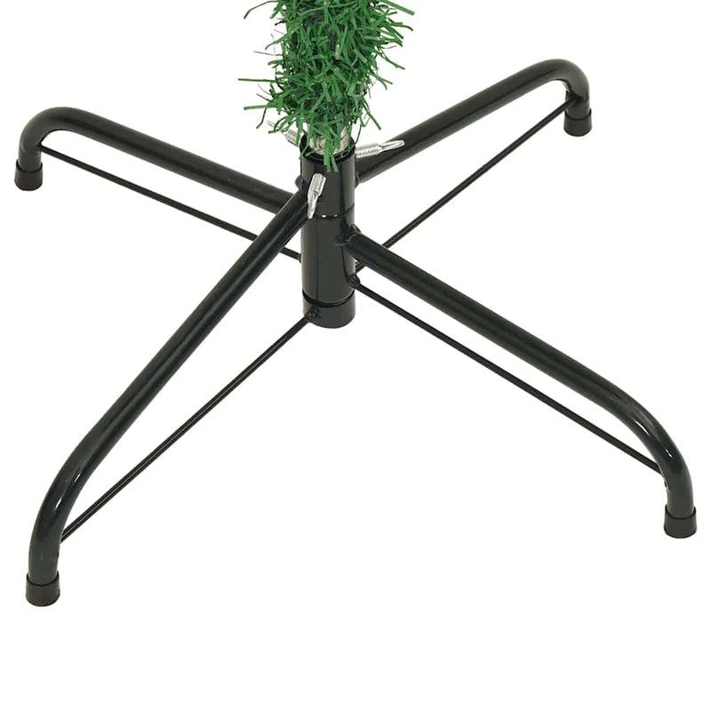 vidaXL Upside-down Artificial Christmas Tree with Stand Green 180 cm