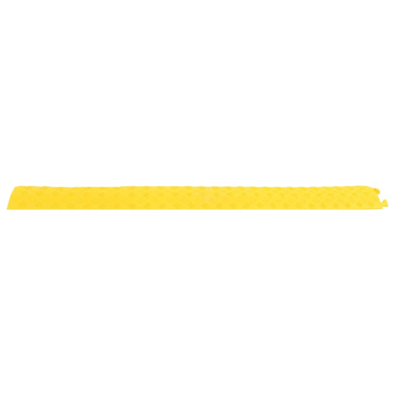 vidaXL Cable Protector Ramps 4 pcs 98.5 cm Yellow