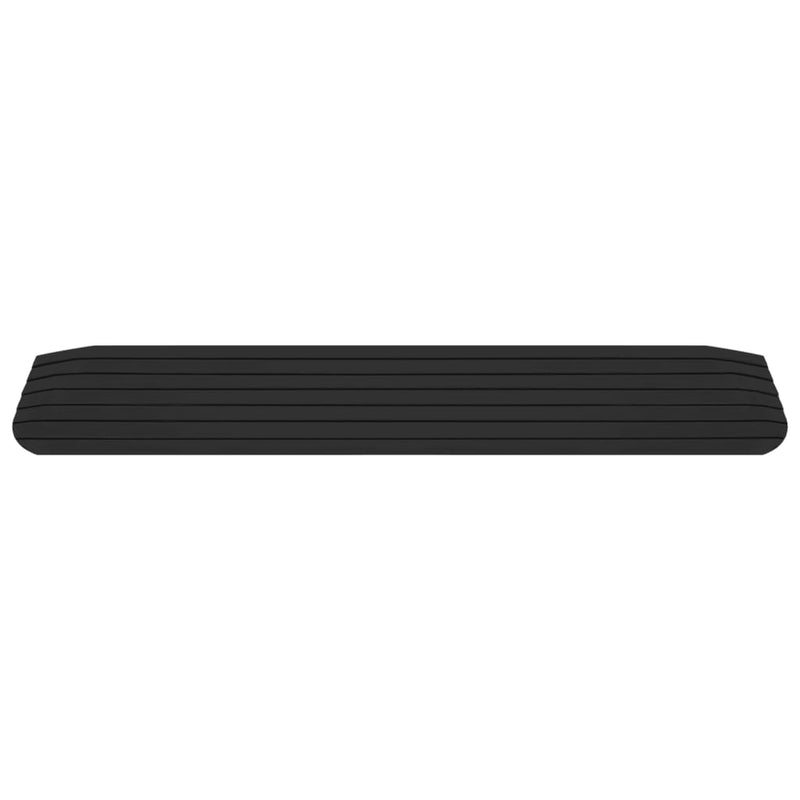 vidaXL Threshold Ramps 2 pcs 110x21x2.5 cm Rubber