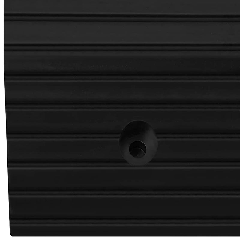 vidaXL Bridge Threshold Ramp 49x40x8 cm Rubber