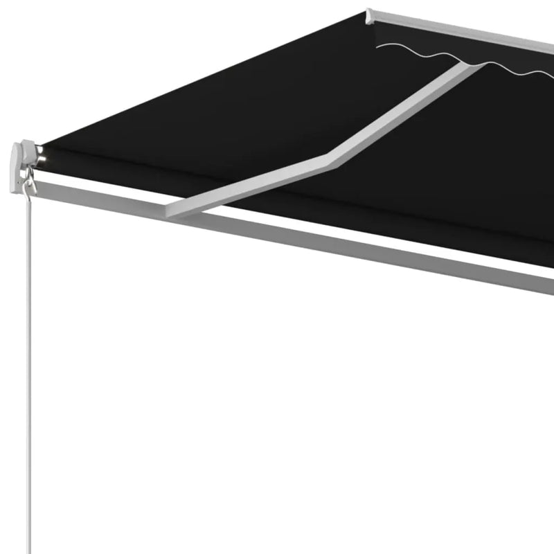 Manual Retractable Awning 450x300 cm Anthracite