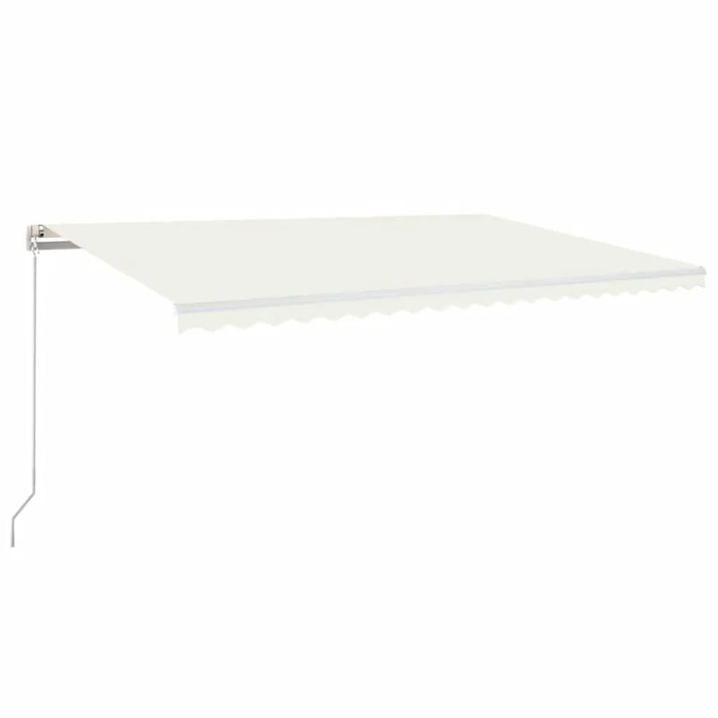 Manual Retractable Awning 500x300 cm Cream (313193+313169)