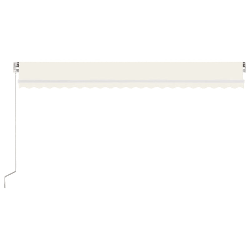 Manual Retractable Awning 500x300 cm Cream (313193+313169)