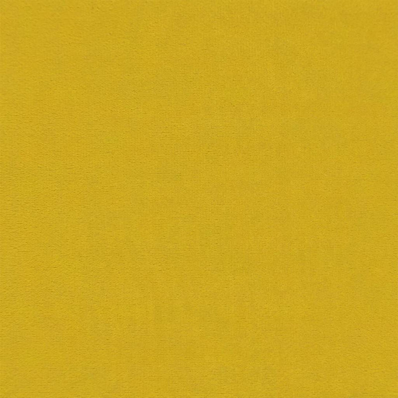vidaXL Relaxing Chair with a Stool Mustard Yellow Velvet