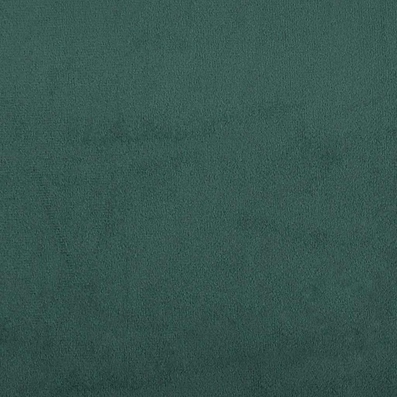 vidaXL Rocking Chair Dark Green Velvet