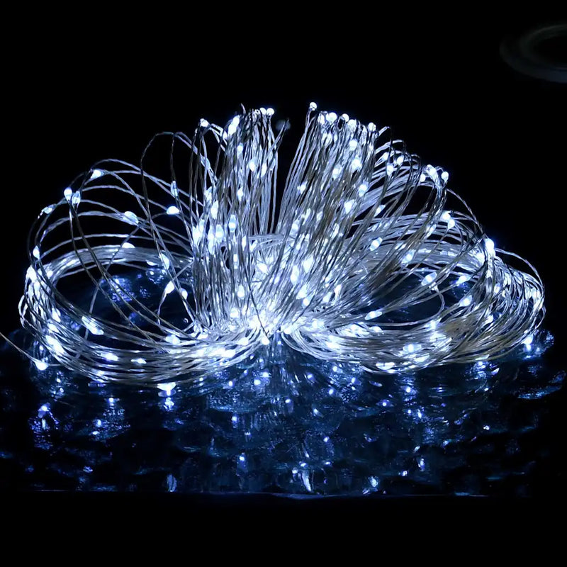LED Micro Fairy String Lights 40m 400 LED Cold White 8 Function
