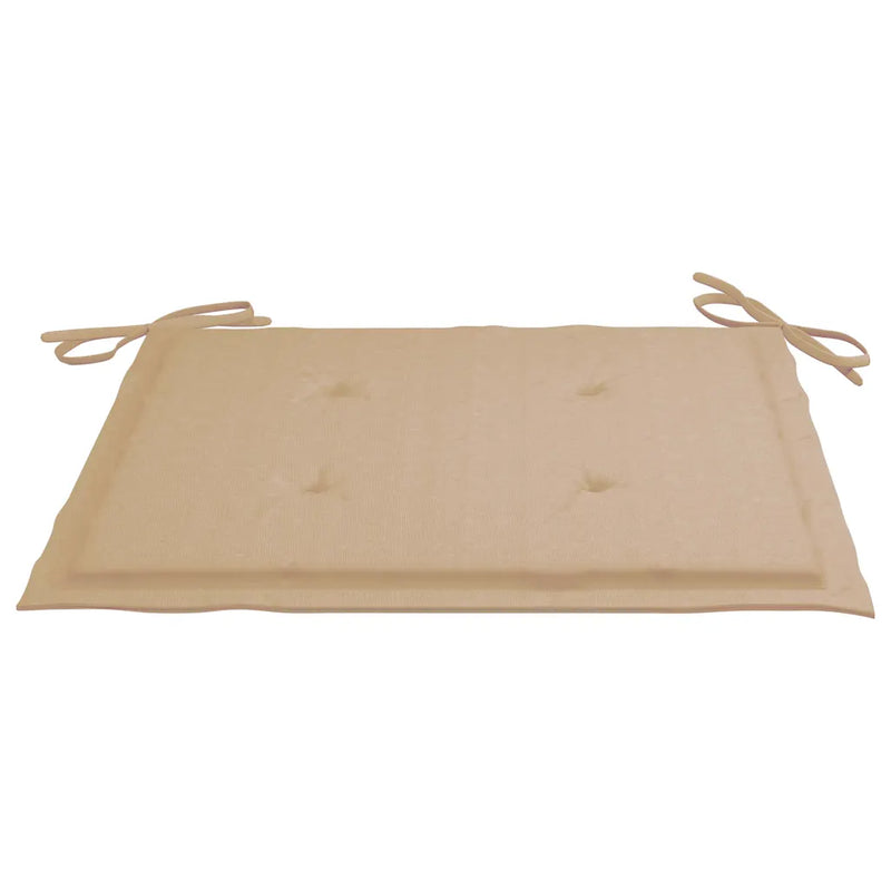 Folding Chairs with Cushions 4 pcs Solid Teak Wood
