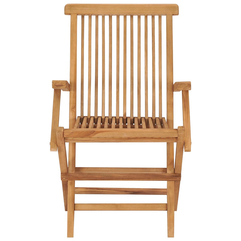 vidaXL Garden Chairs 8 pcs Solid Teak Wood