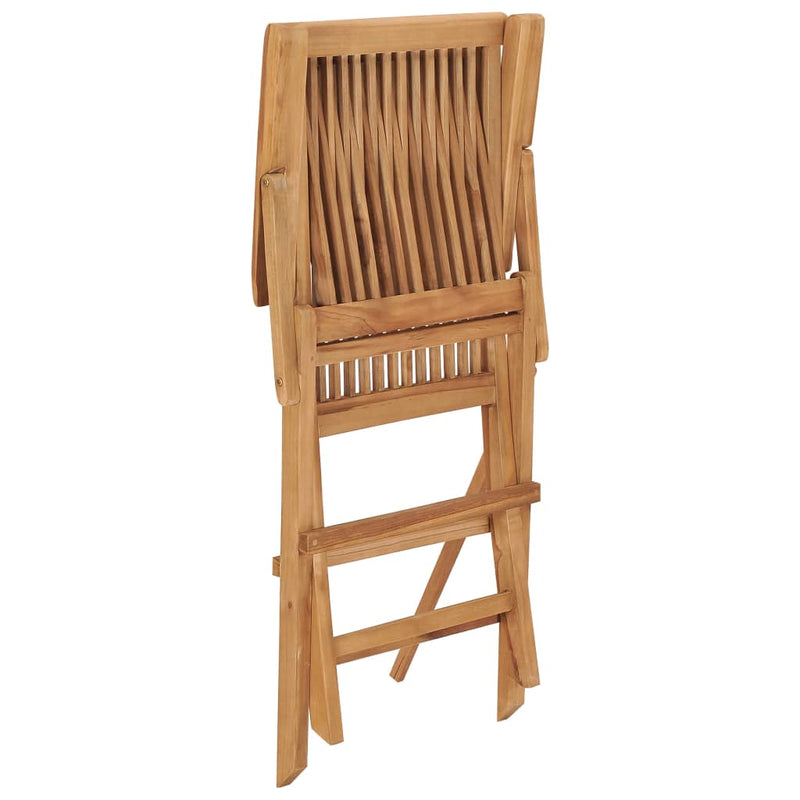 vidaXL Garden Chairs 8 pcs Solid Teak Wood