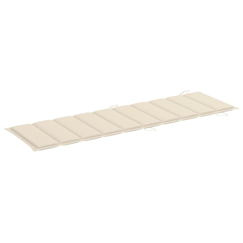 vidaXL Sun Loungers 2 pcs with Cushions Solid Wood Acacia